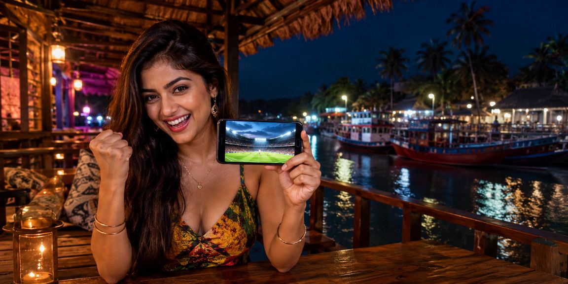 সেন্ট মার্টিনে মোবাইলে kasyno উপভোগ করছেন একজন ব্যবহারকারী